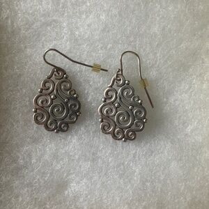 James Avery Open Sorrento Dangle Earrings (Sterling Silver)